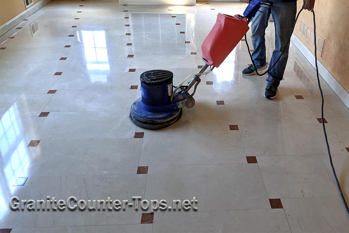 Marble Floor Polishing and Restoration in New Jersey